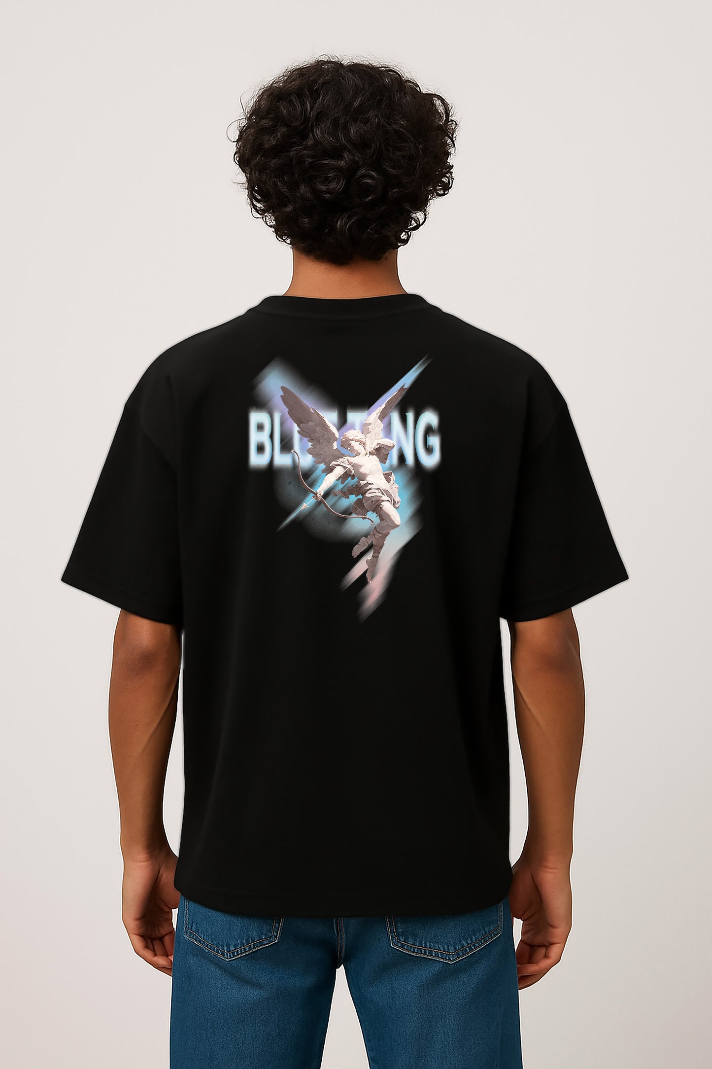 Angel Warrior Oversized fit black