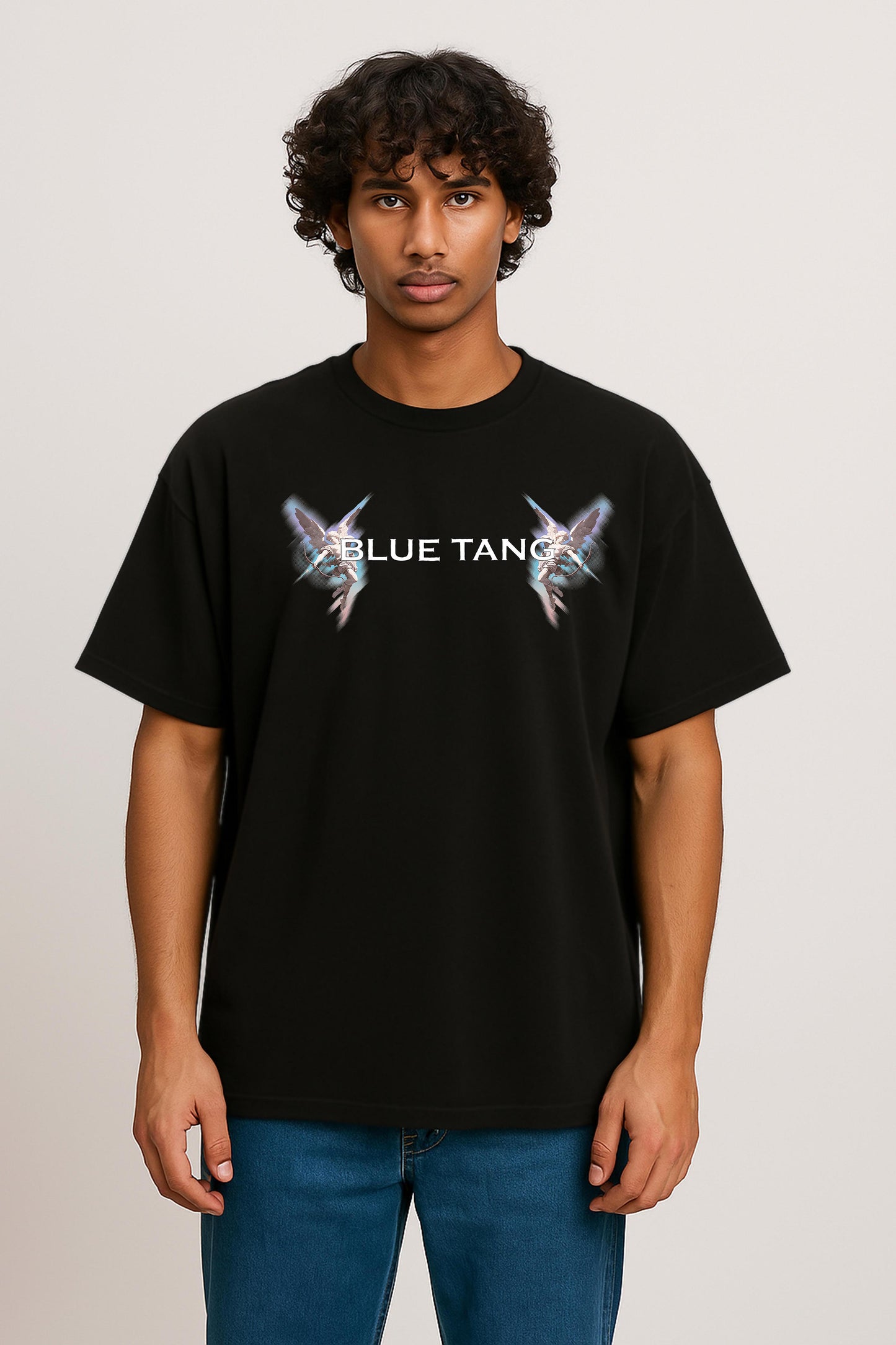 Angel Warrior Oversized fit black